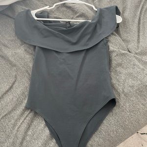off the shoulder bodysuit